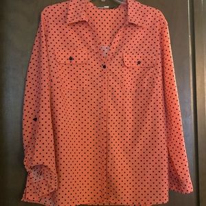 Studio Works 3/4 length sleeve blouse/shirt